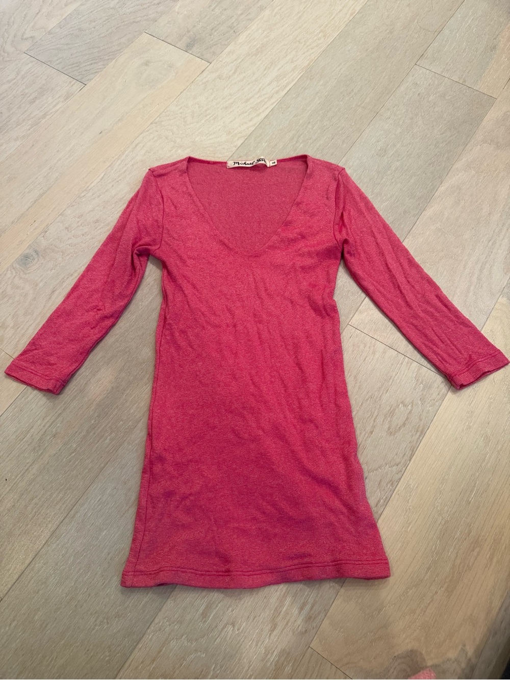 Michael Stars 3/4 Sleeve Shine TShirt